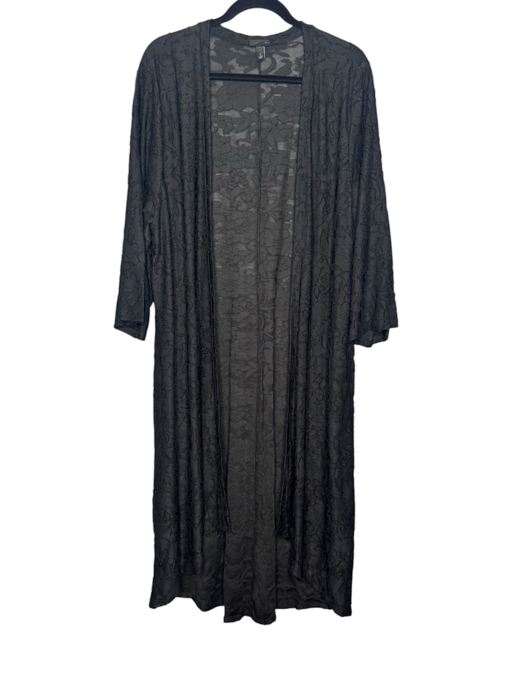 Torrid floral lace bell sleeves maxi kimono cardigan grunge witchy vamp y2k boho